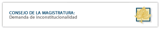 Demanda de inconstitucionalidad